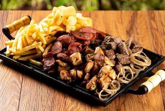 Porção de Batata com Cheddar